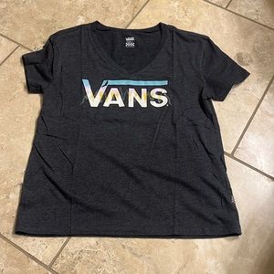 Vans t shirt with mountain design